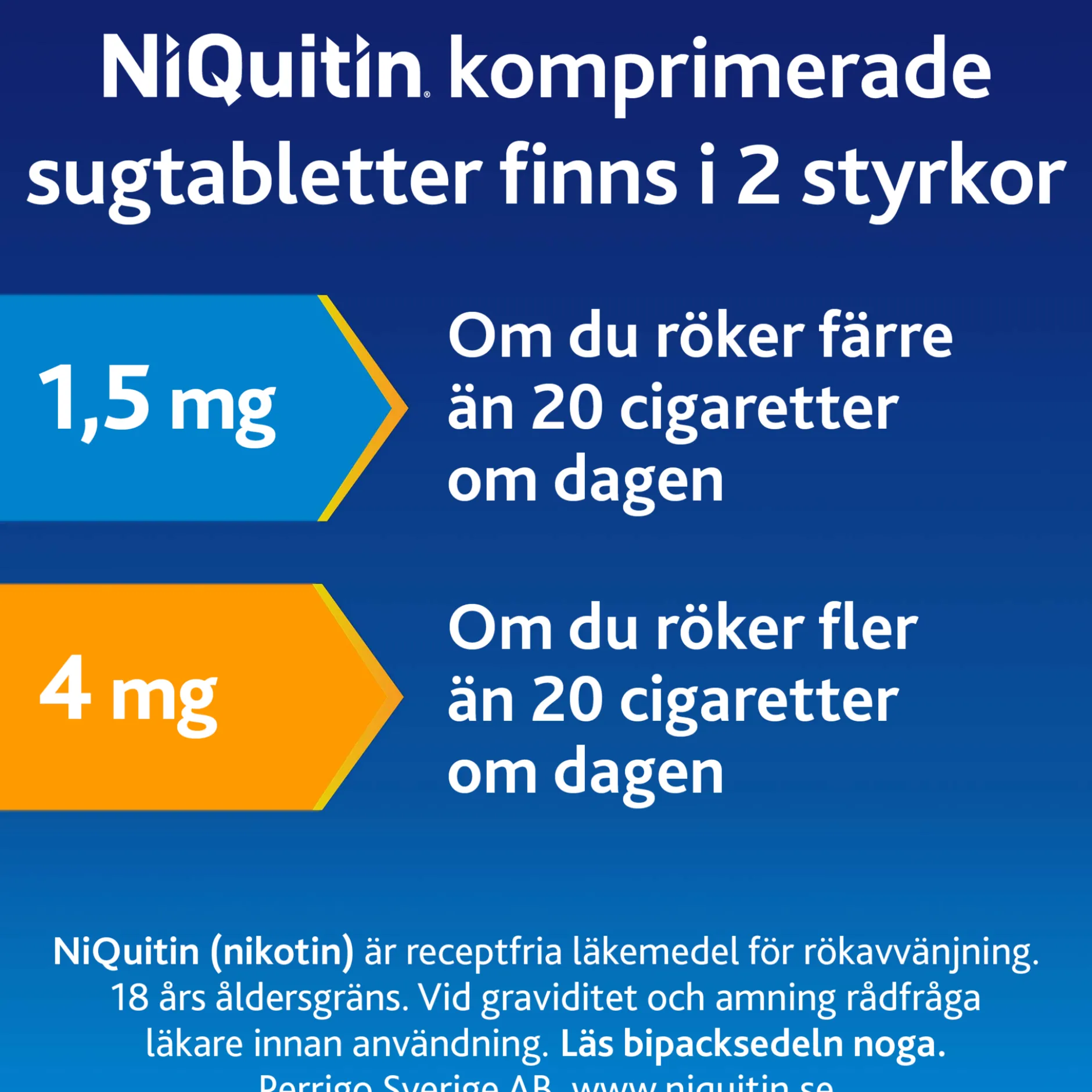 NiQuitin Mint 4 mg Komprimerad Sugtablett 60 St