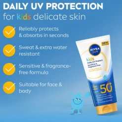 NIVEA SUN Kids Daily UV Protect SPF50+ 100 ml