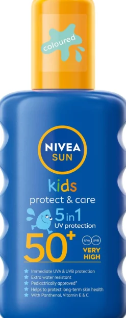 NIVEA SUN Protect & Care Kids Sun Spray SPF 50+ 200 ml