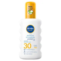 NIVEA SUN Sensitive Immediate Protect SPF30 Soothing Sun Spray 200 ml