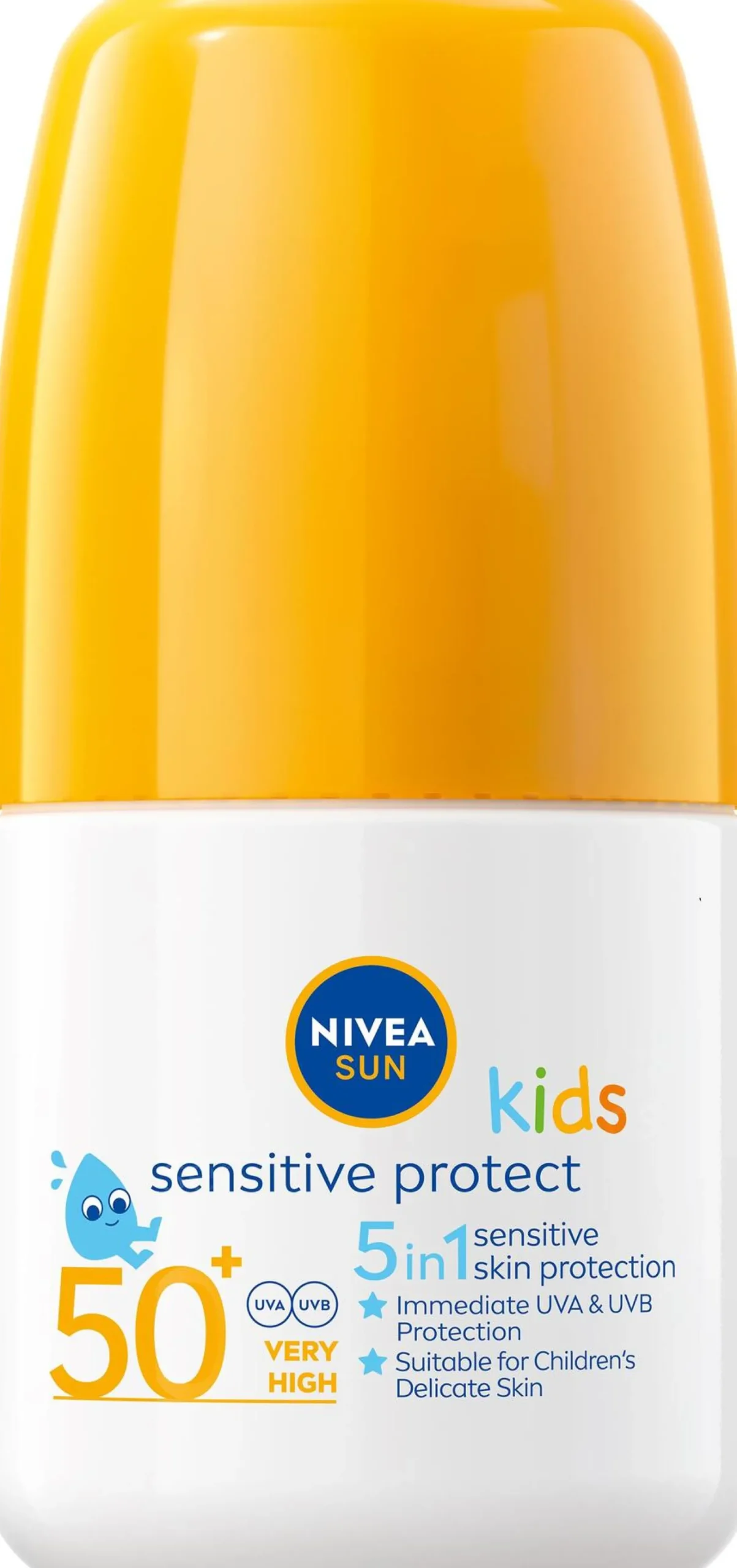 NIVEA SUN Solkräm Barn Kids Sensitive Sun Roll On SPF50+ 50 ml