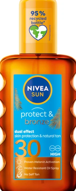 NIVEA SUN Sun Spray Protect & Bronze Act Oil SPF 30 200 ml