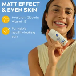NIVEA SUN UV Face Daily Fluid Medium Tinted SPF 50+ 40 ml