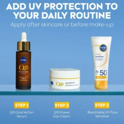 NIVEA SUN UV Face Sensitive Cream SPF 50+ 40 ml