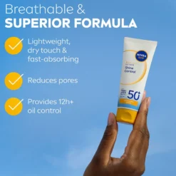 NIVEA SUN UV Face Shine Control Cream SPF 50+ 40 ml