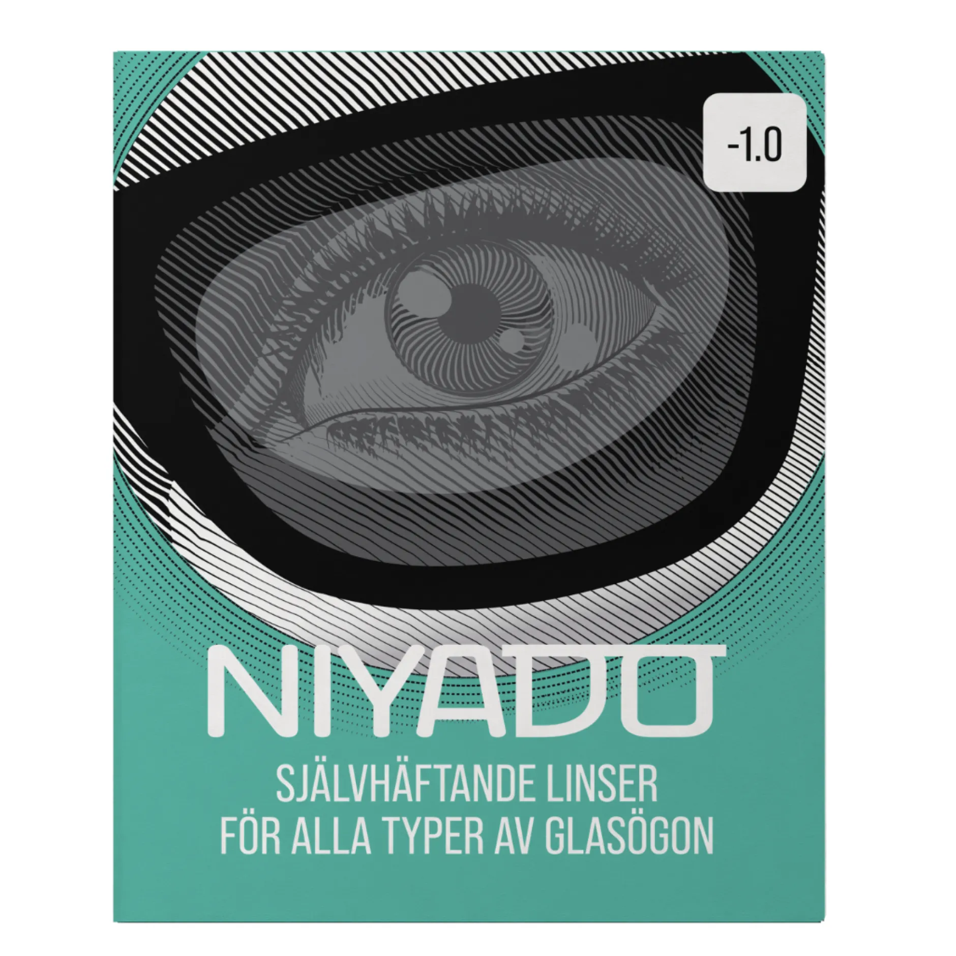 Niyado Självhäftande Linser Med Styrka -1.0