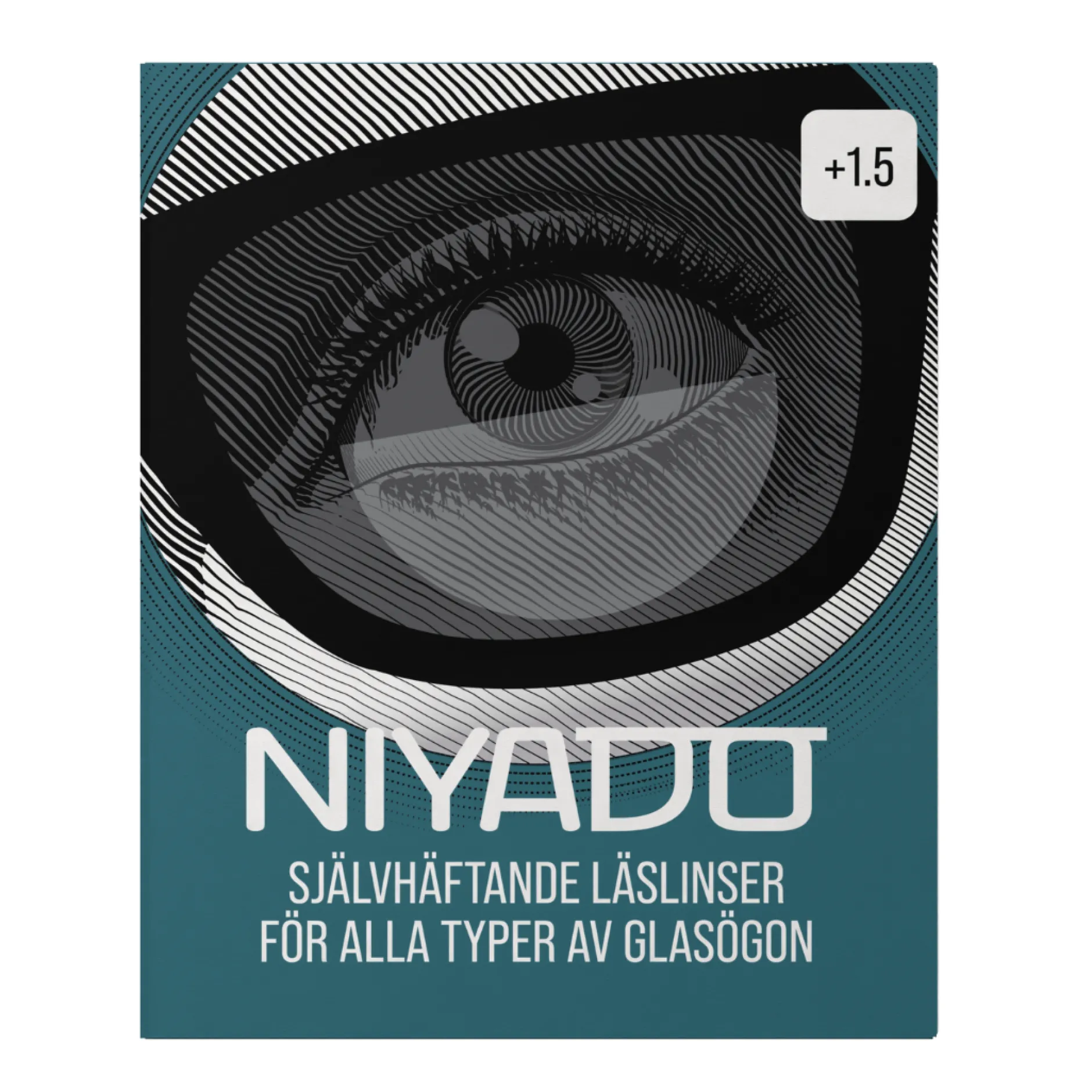 Niyado Självhäftande Linser Med Styrka +1.5