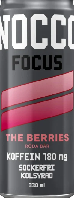NOCCO Focus The Berries Röda Bär 33 cl