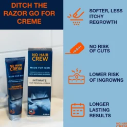 No Hair Crew Intimate Hair Removal Cream 100ml