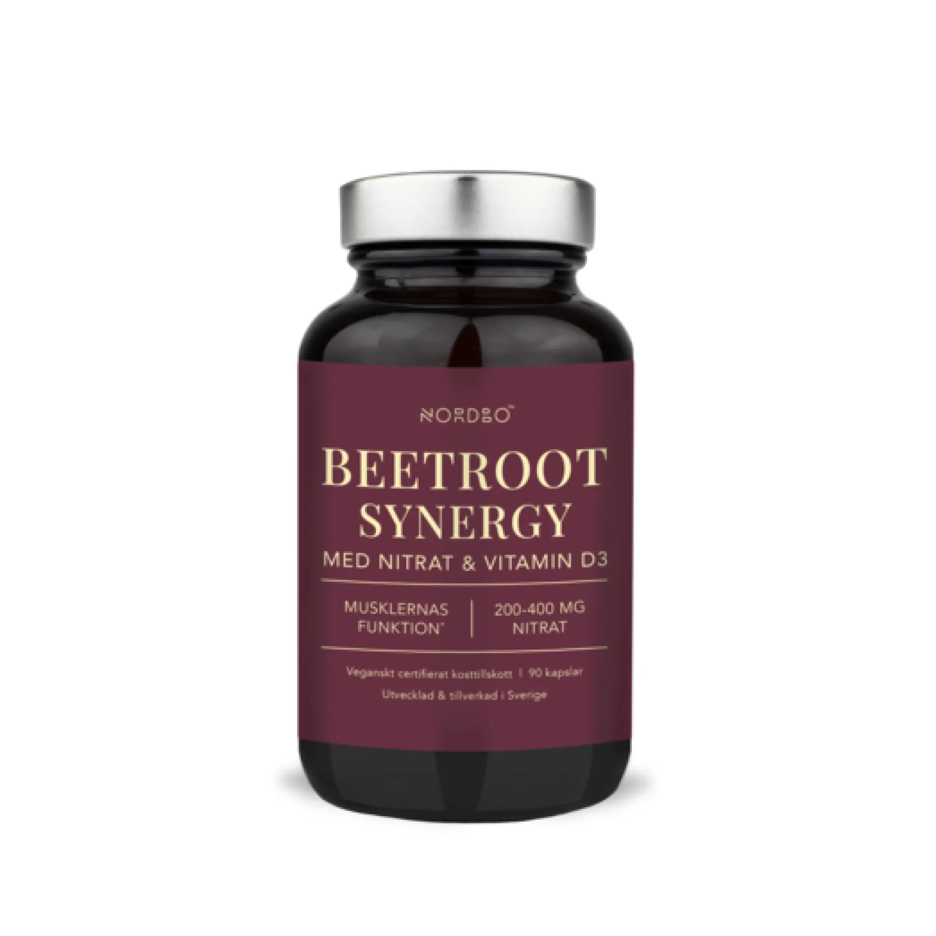 Nordbo Beetroot Synergy 90 kapslar