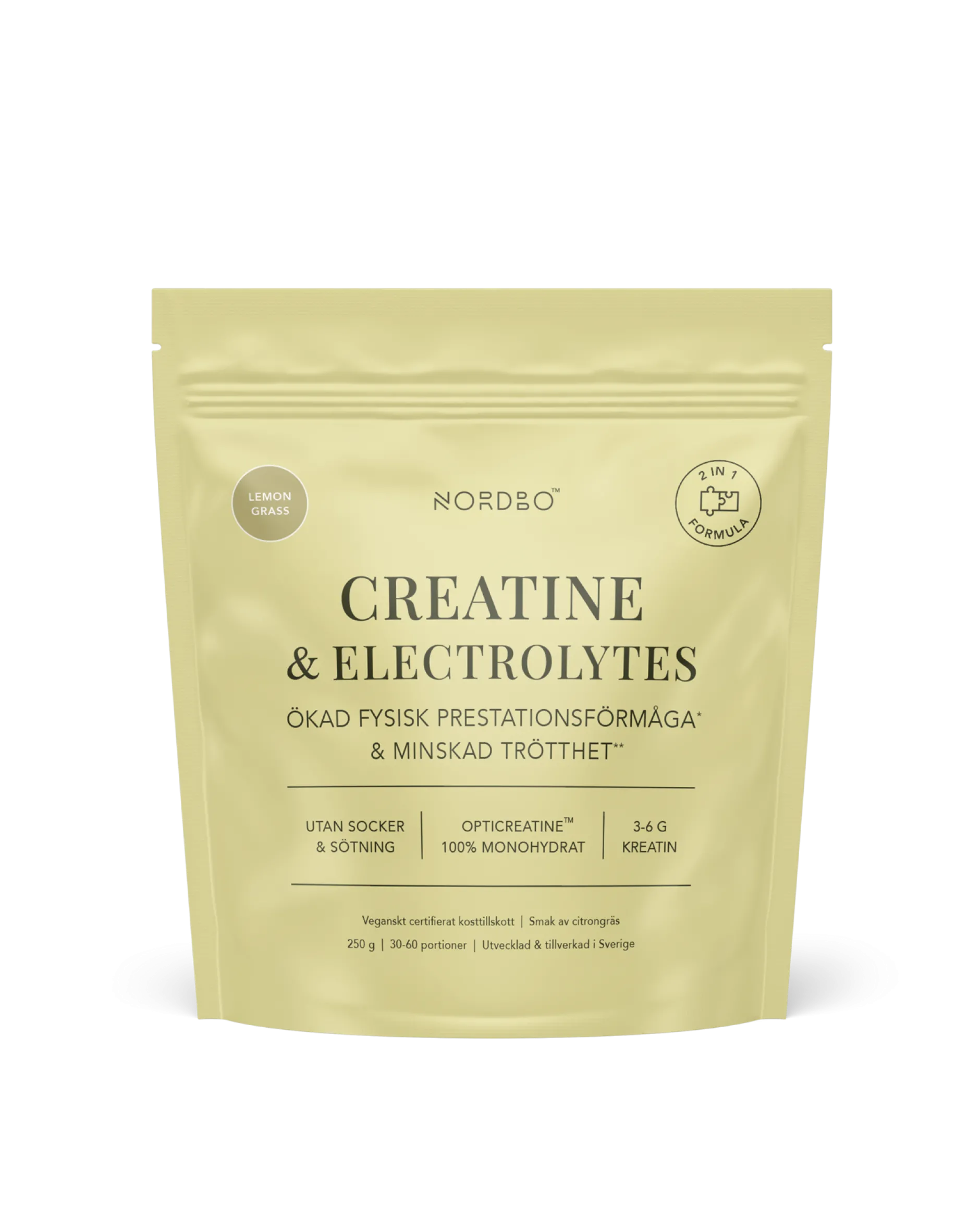 Nordbo Creatine & Electrolytes 250 g