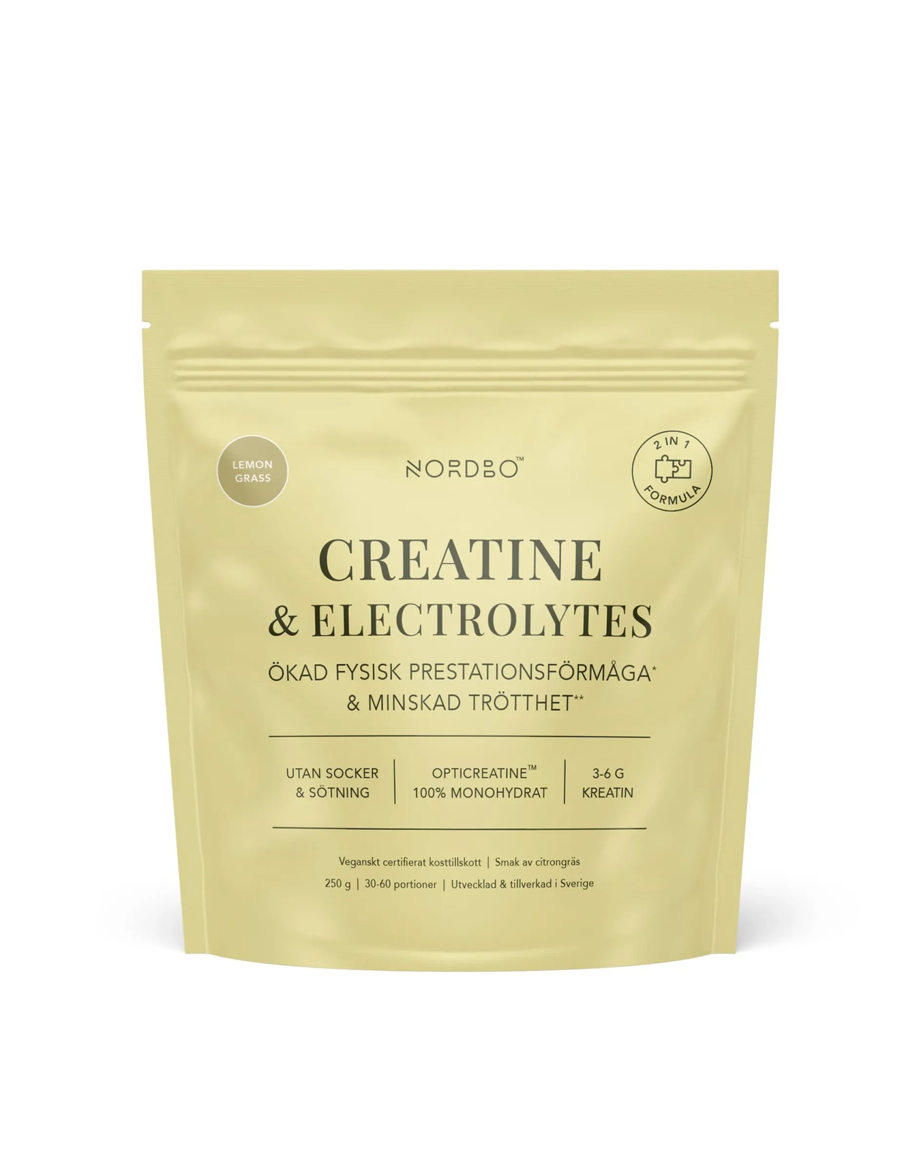 Nordbo Creatine & Electrolytes 250 g