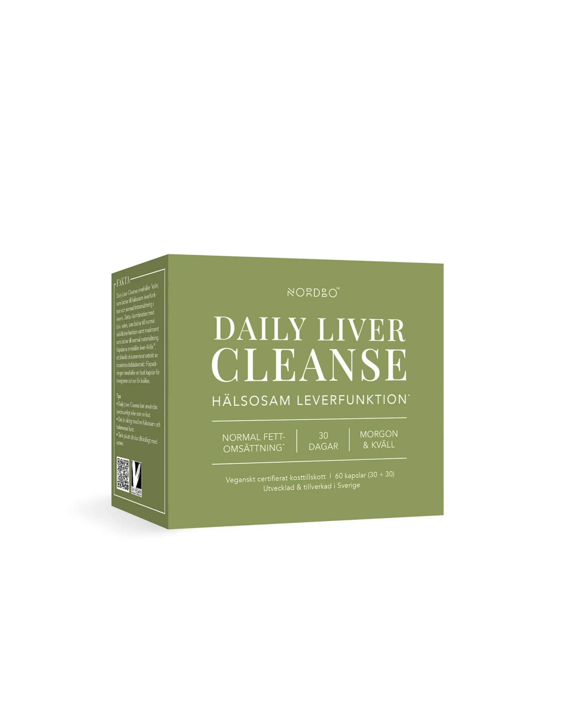 Nordbo Daily Liver Cleanse 60 kapslar