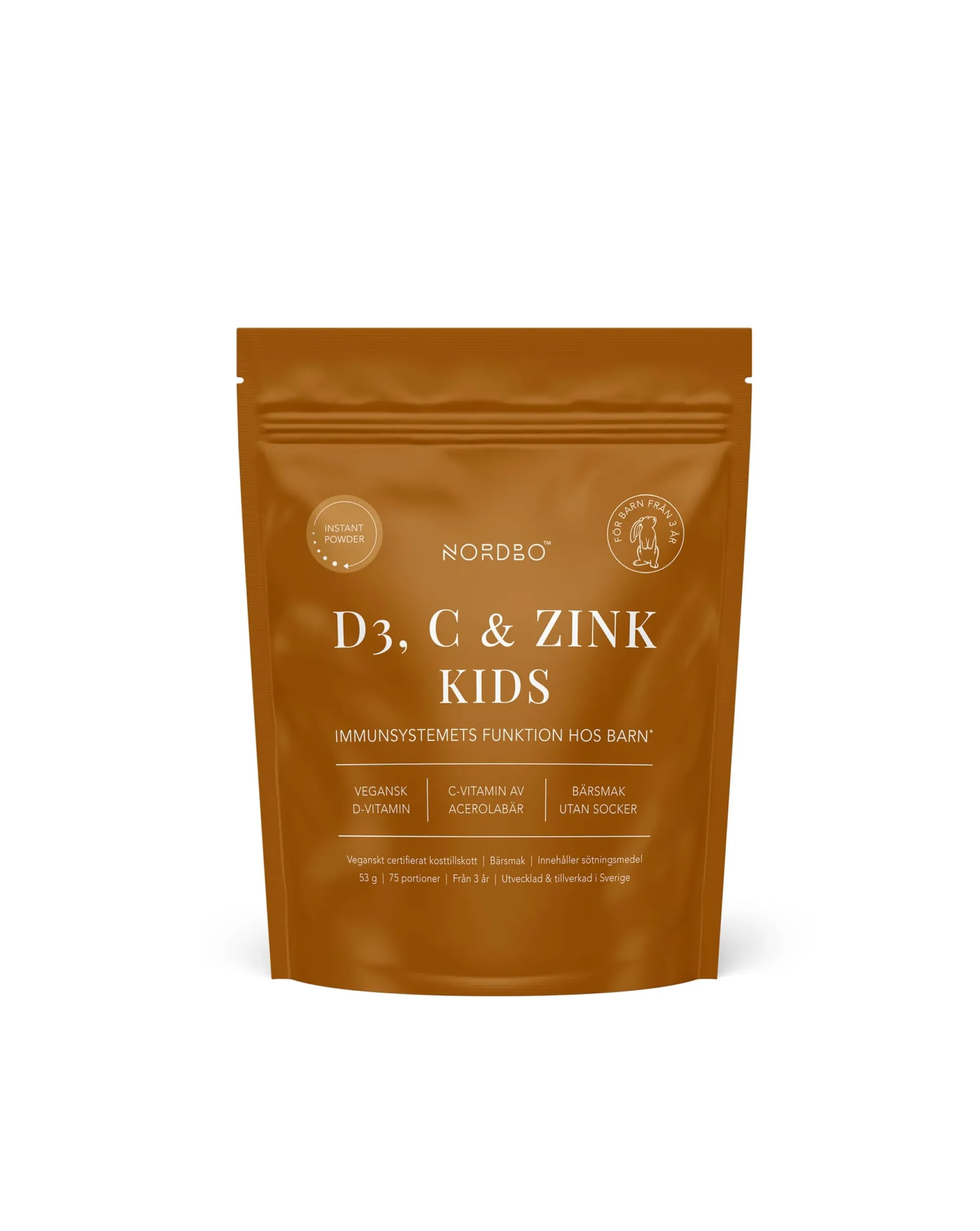 Nordbo D3, C & Zink Kids 53 g