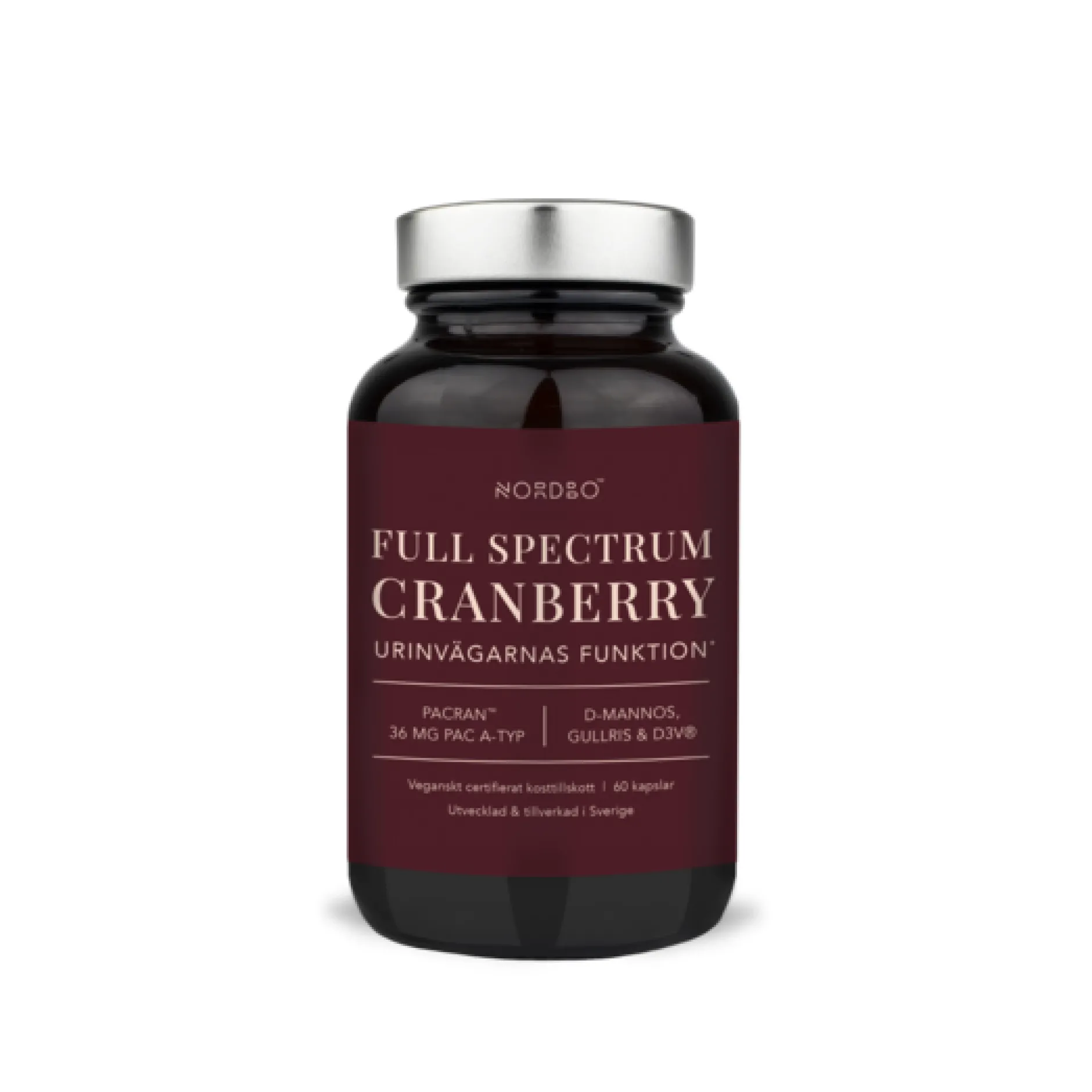 Nordbo Full Spectrum Cranberry 60 kapslar