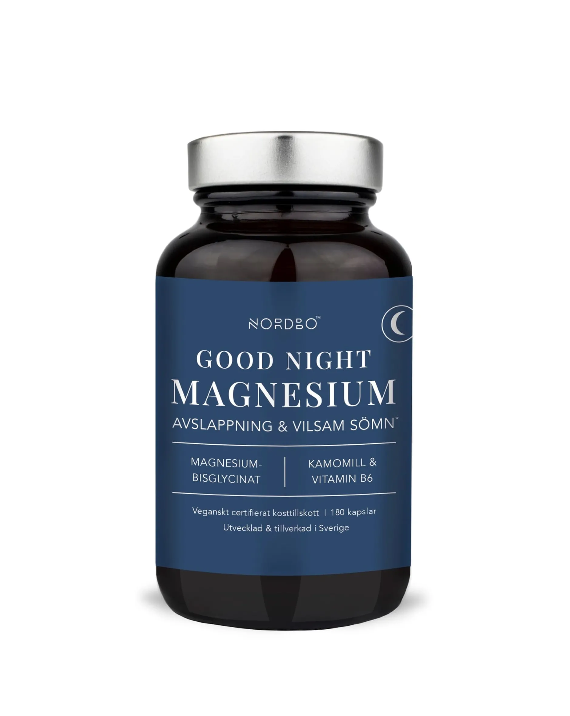 Nordbo Good Night Magnesium 180 kapslar