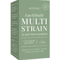 Nordbo LactiDaily Multi Strain 30 kapslar