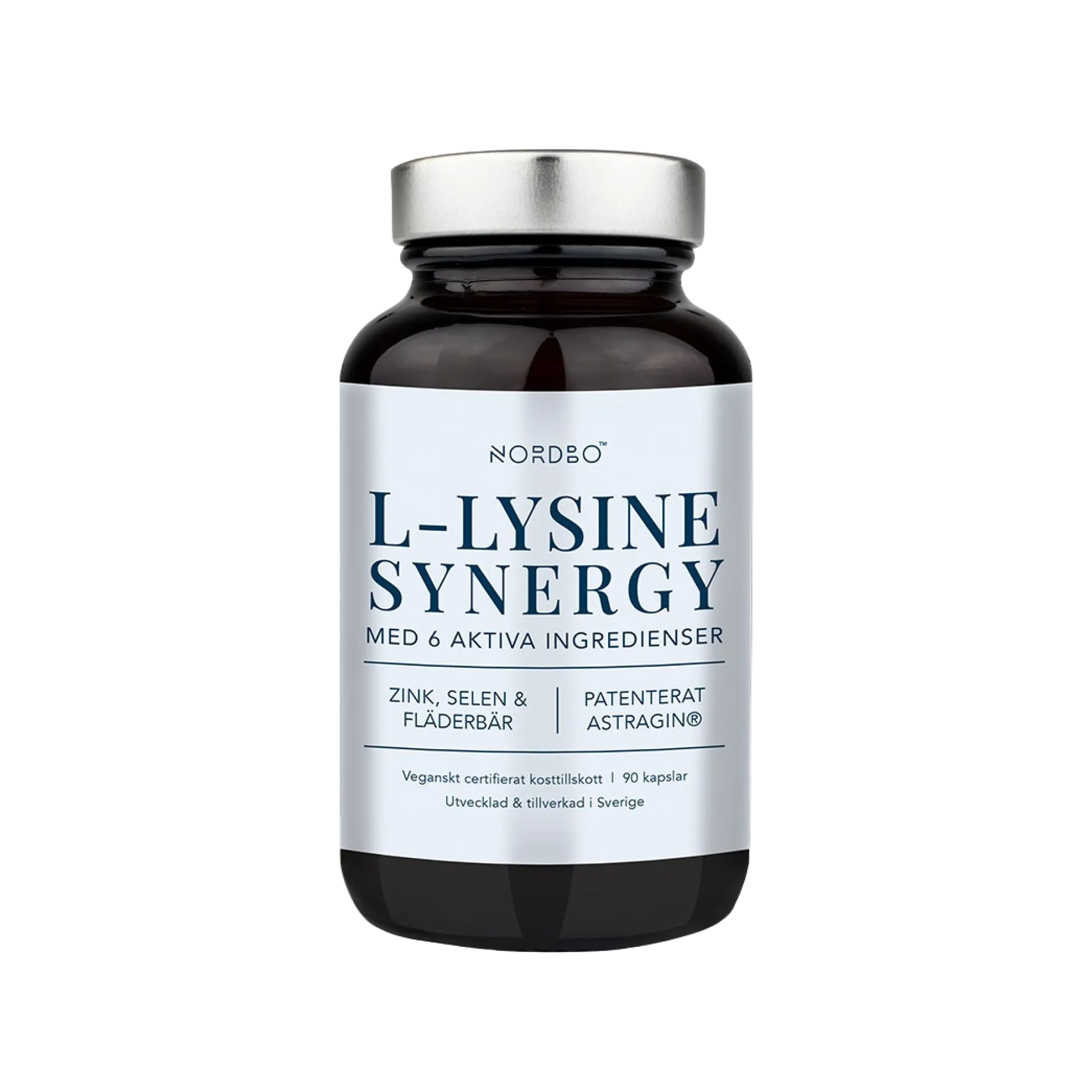 Nordbo L-Lysine Synergy 90 kapslar