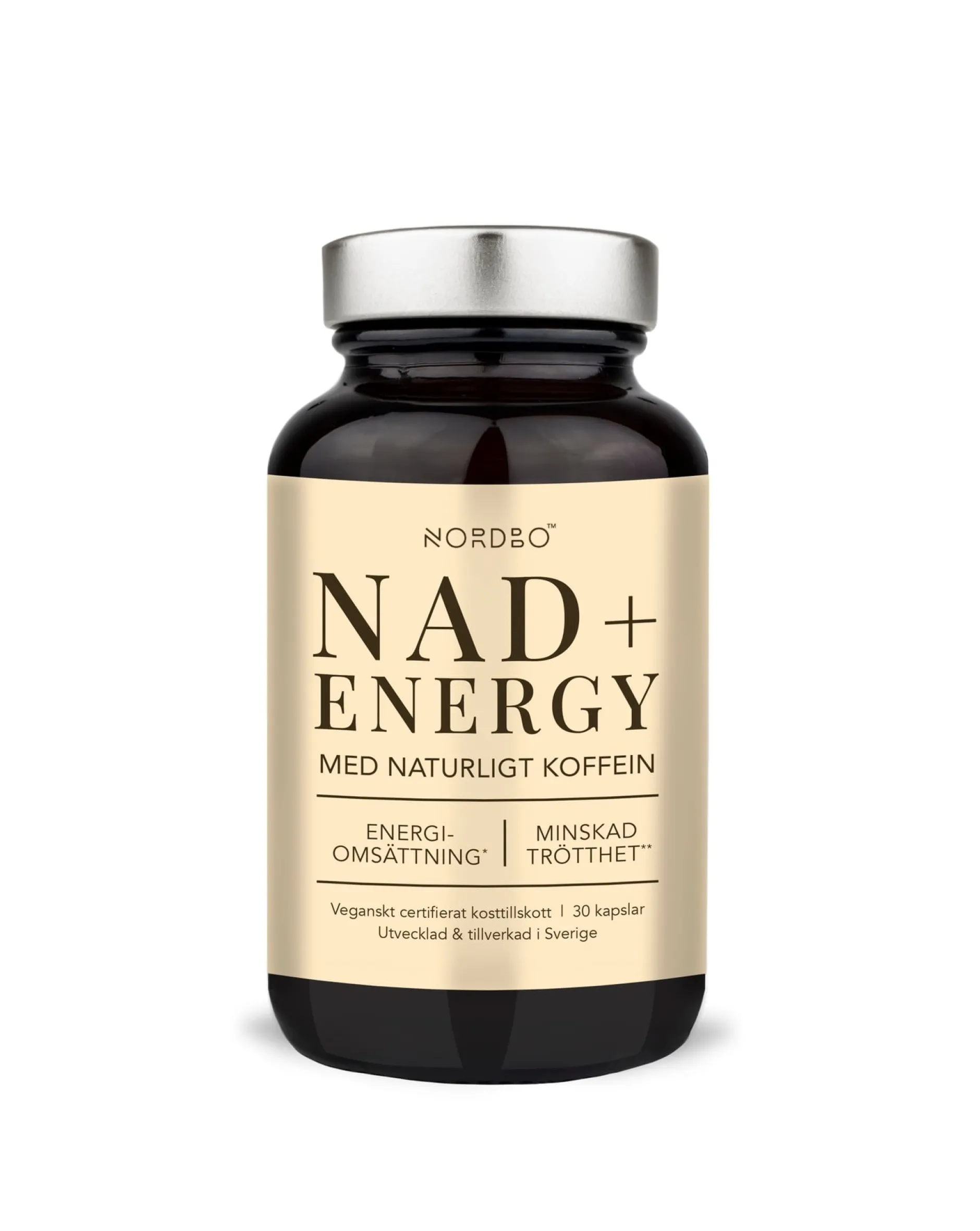 Nordbo NAD+ Energy 30 kapslar