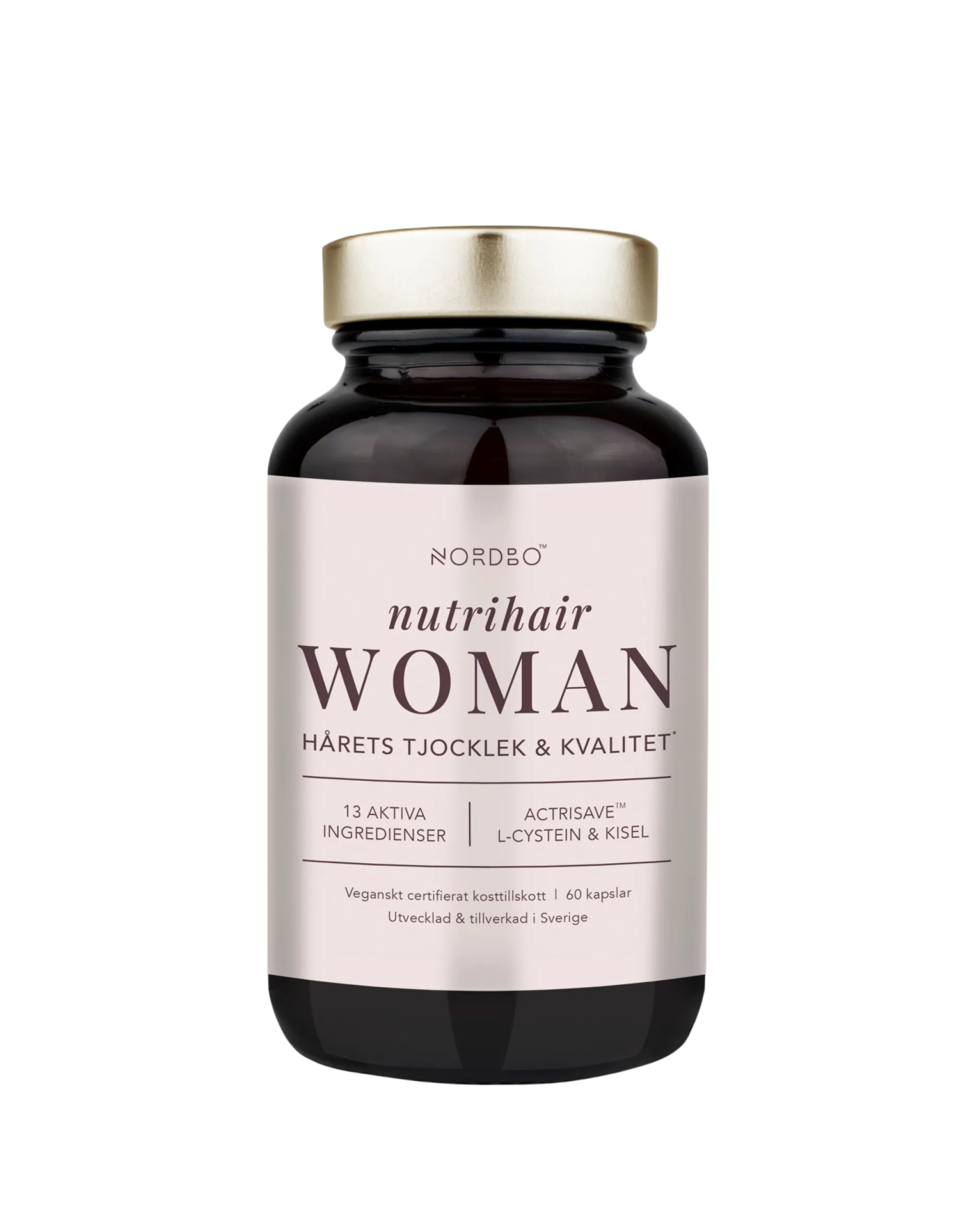 Nordbo Nutrihair Woman 60 kapslar