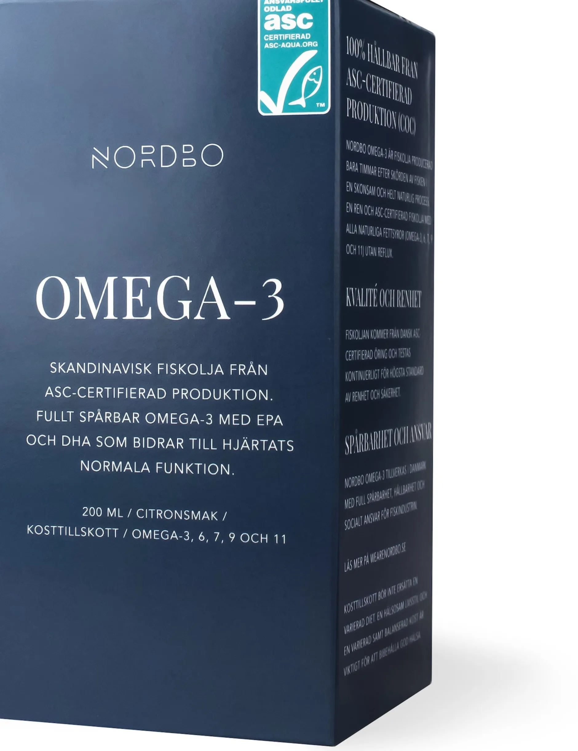 Nordbo Omega-3 Flytande 200 ml