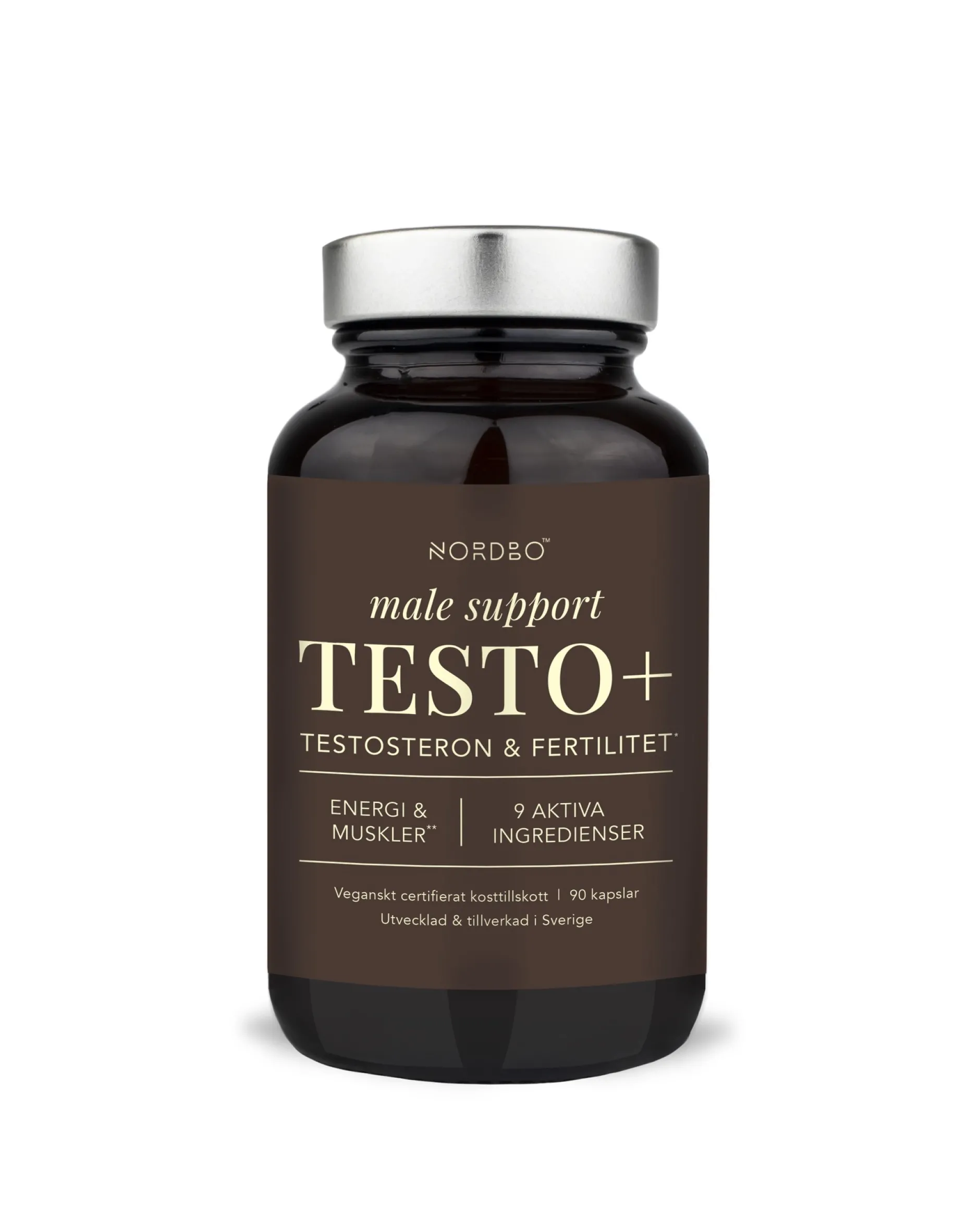 Nordbo Testo+ 90 kapslar