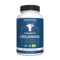 Nordic Kings Gräsbetad Organmix EKO 180 kapslar