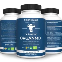 Nordic Kings Gräsbetad Organmix EKO 180 kapslar