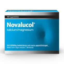 Novalucol 100 tuggtabletter
