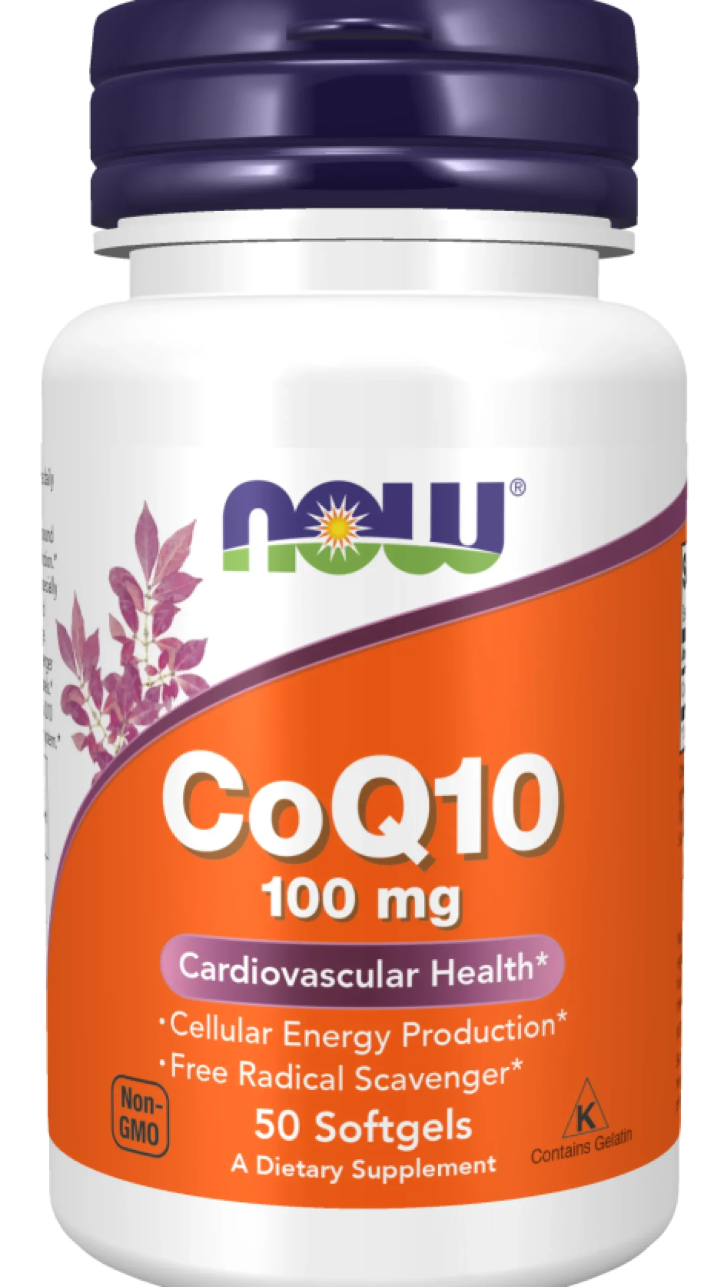 NOW CoQ10 100mg 50 kapslar