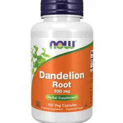 NOW Dandelion Root 500mg 100 kapslar