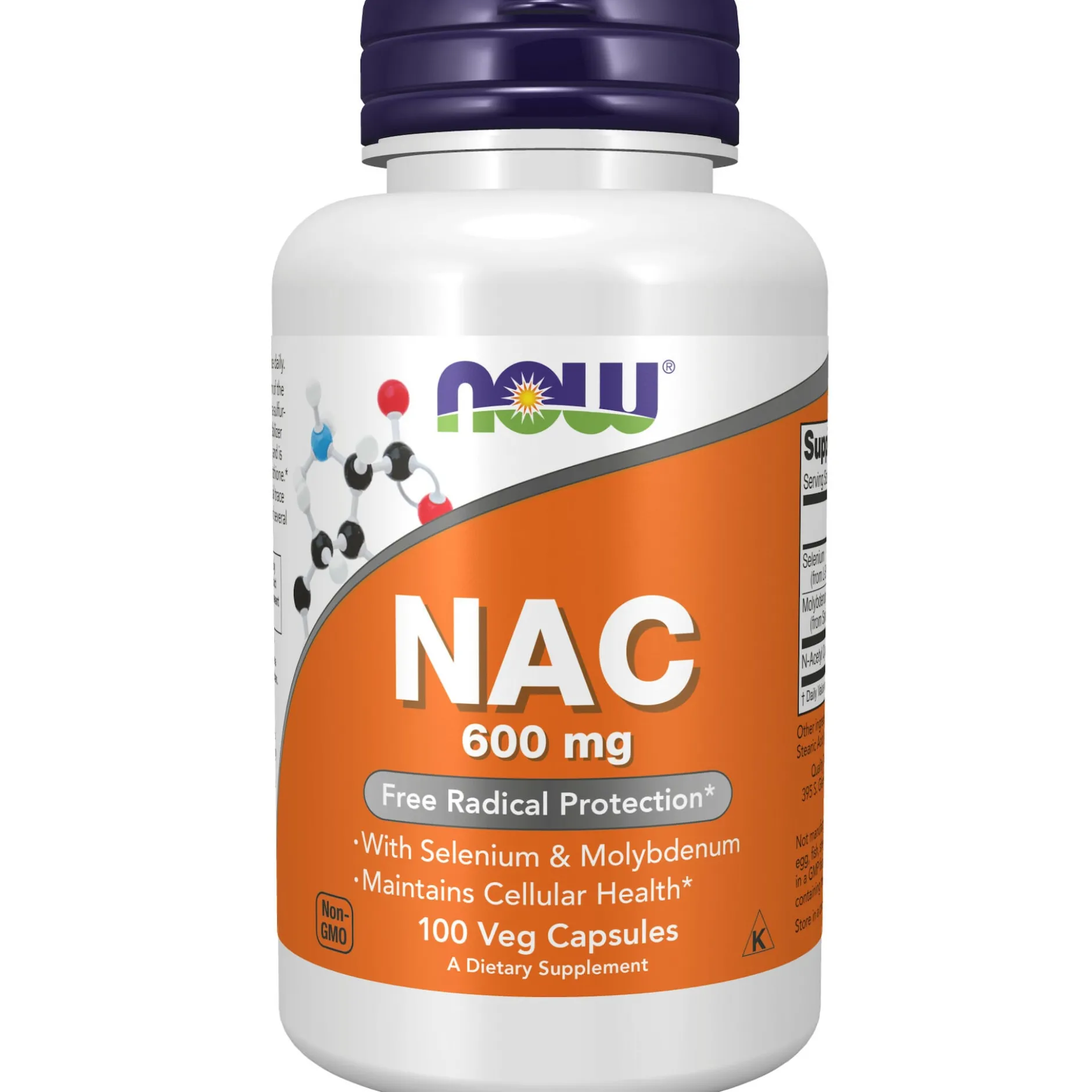 NOW NAC 600 mg 100 vegkapslar