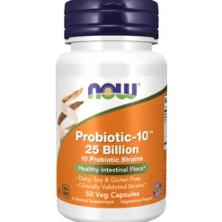 NOW Probiotic-10 25 Billion 50 kapslar