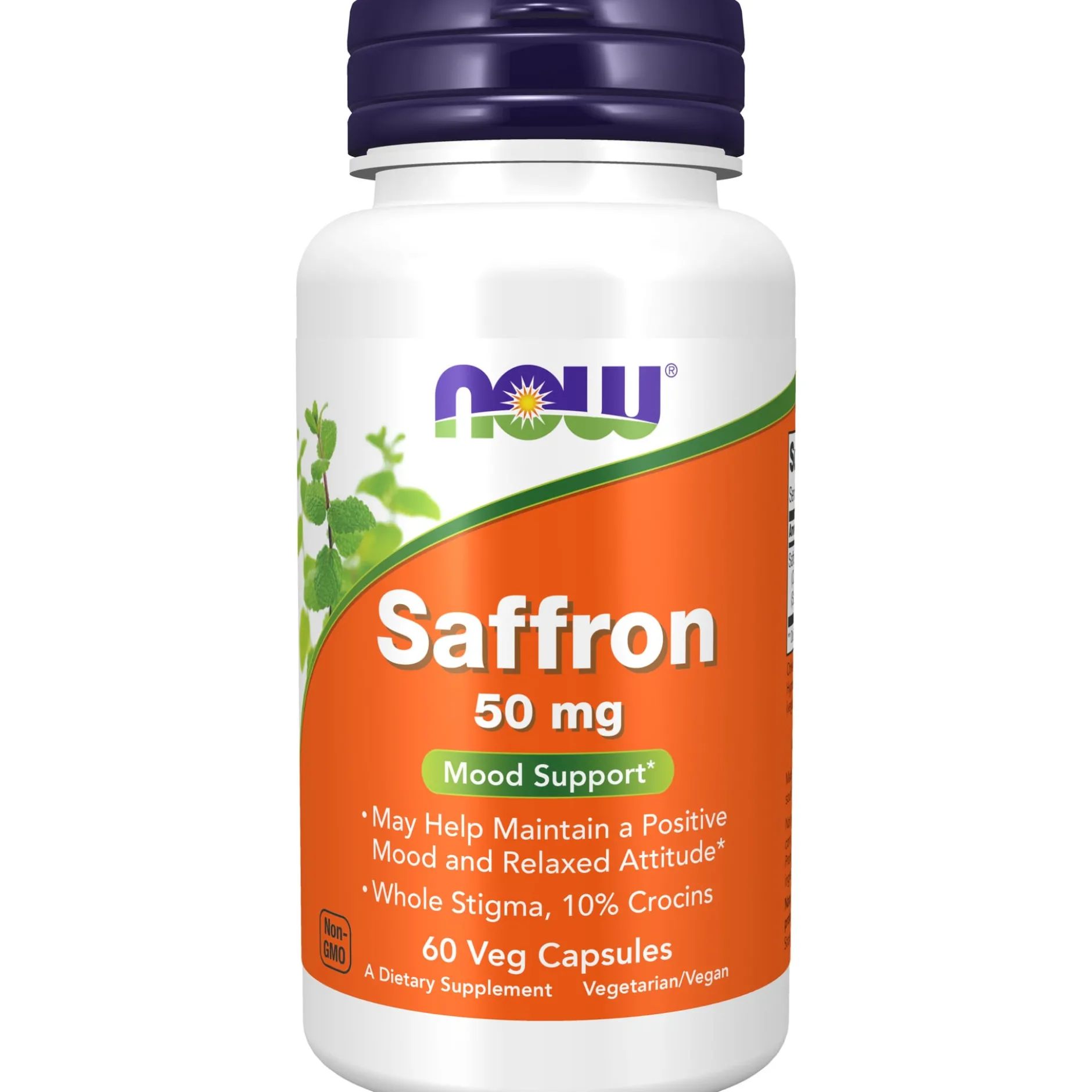 Now Saffron 50 mg 60 vegkapslar