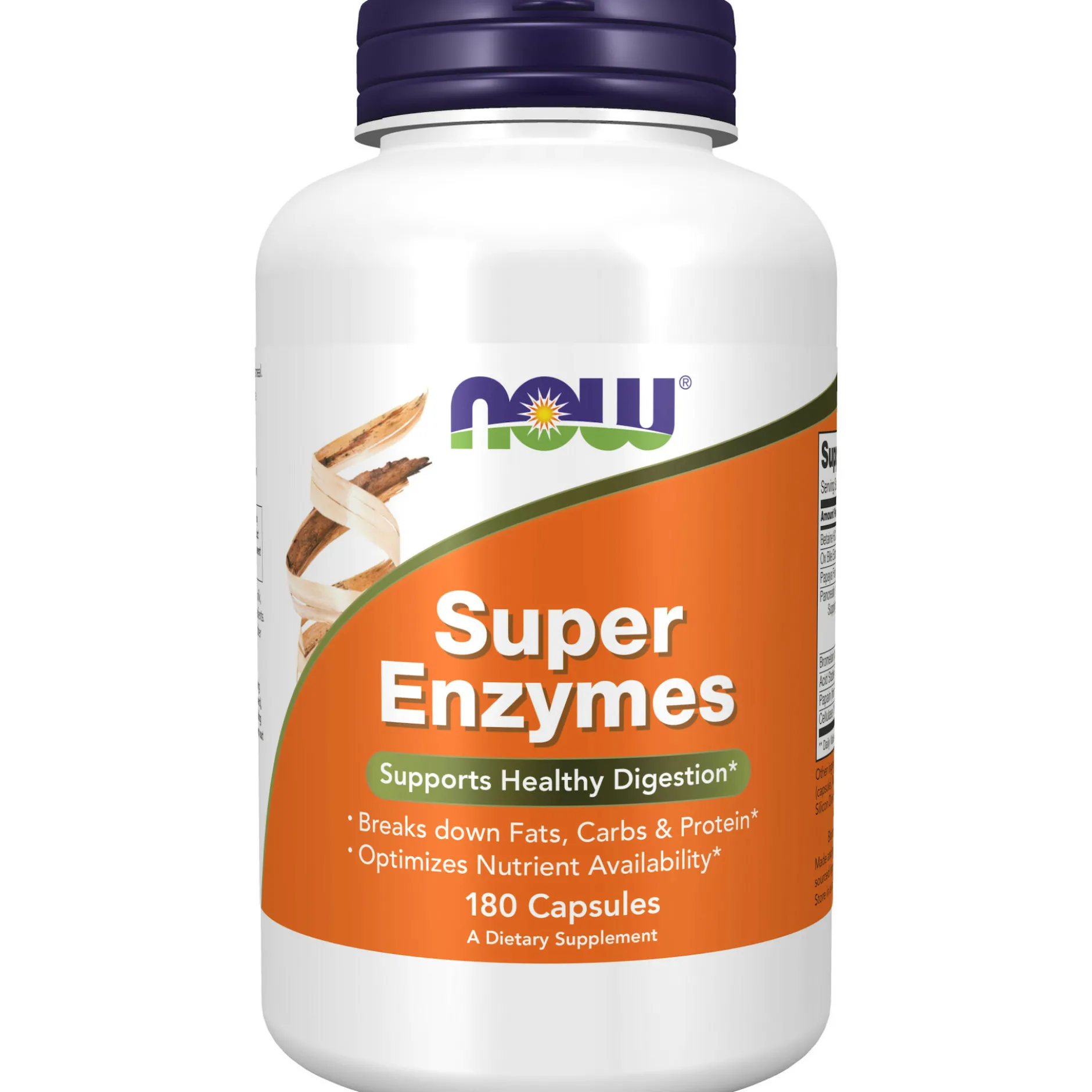 NOW Super Enzymes 180 kaplsar