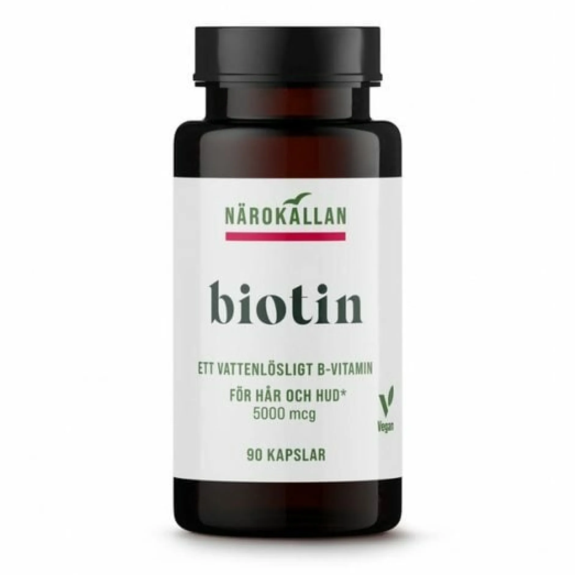 Närokällan Biotin 5000 mcg 90 kapslar