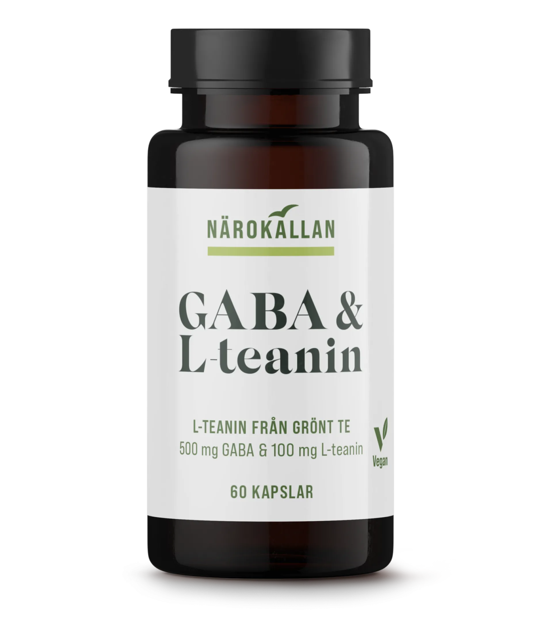 Närokällan GABA + L-teanin 60 kapslar