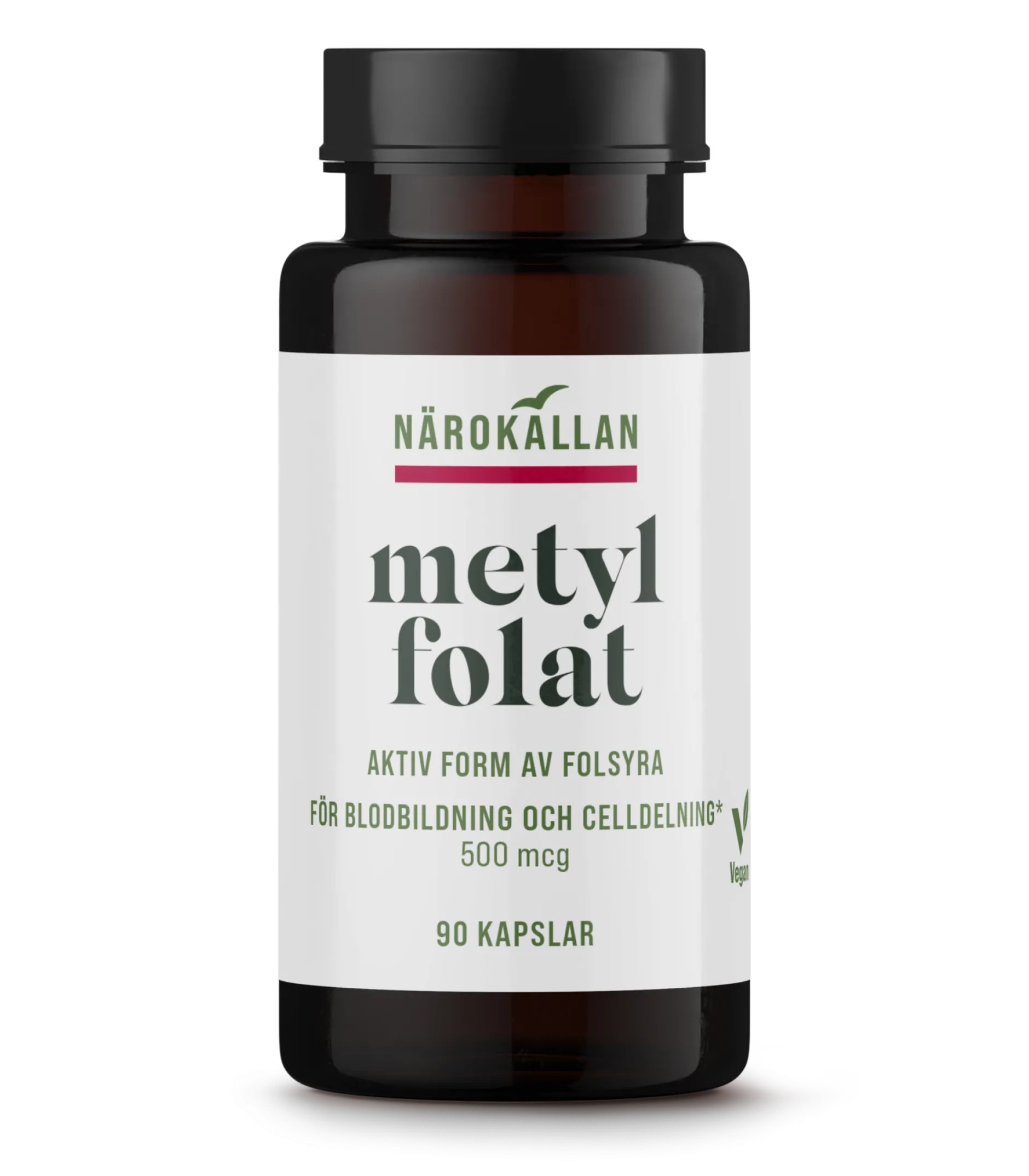 Närokällan Metylfolat 90 kapslar
