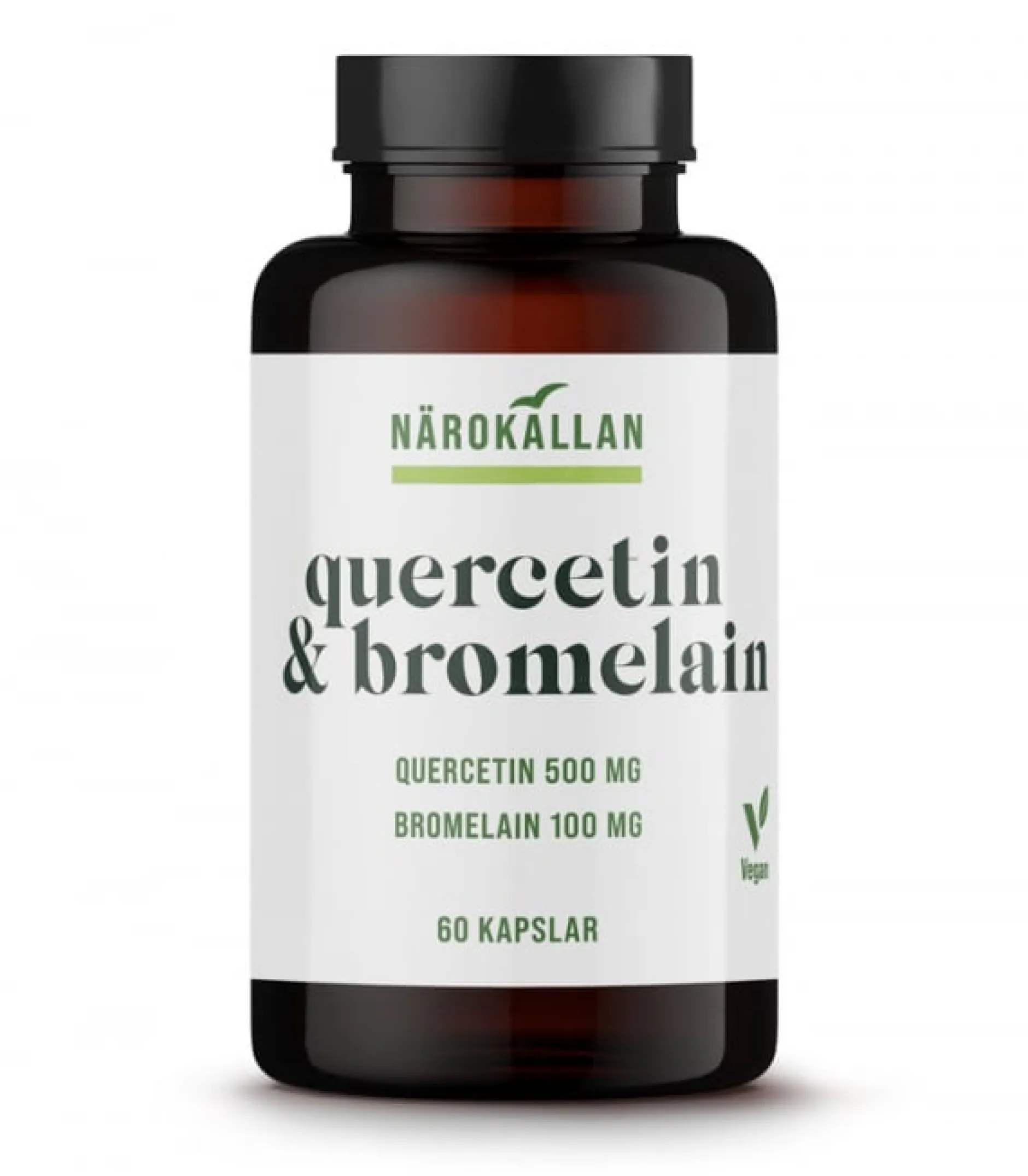 Närokällan Quercetin & Bromelain 60 kapslar