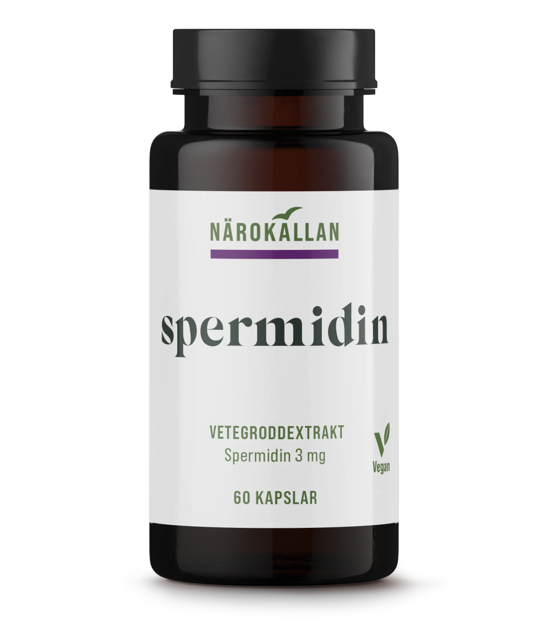 Närokällan Spermidin 60 kapslar