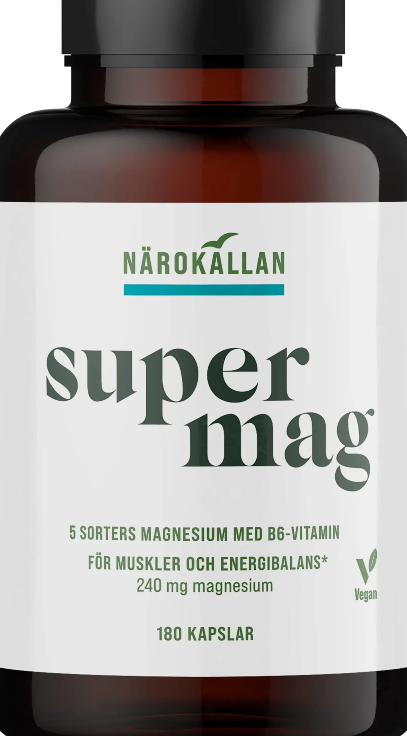 Närokällan Super Mag 180 kapslar