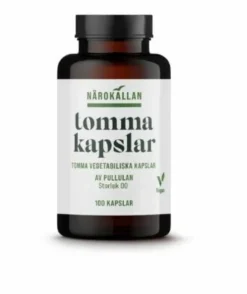 Närokällan Tomma Kapslar 100 st