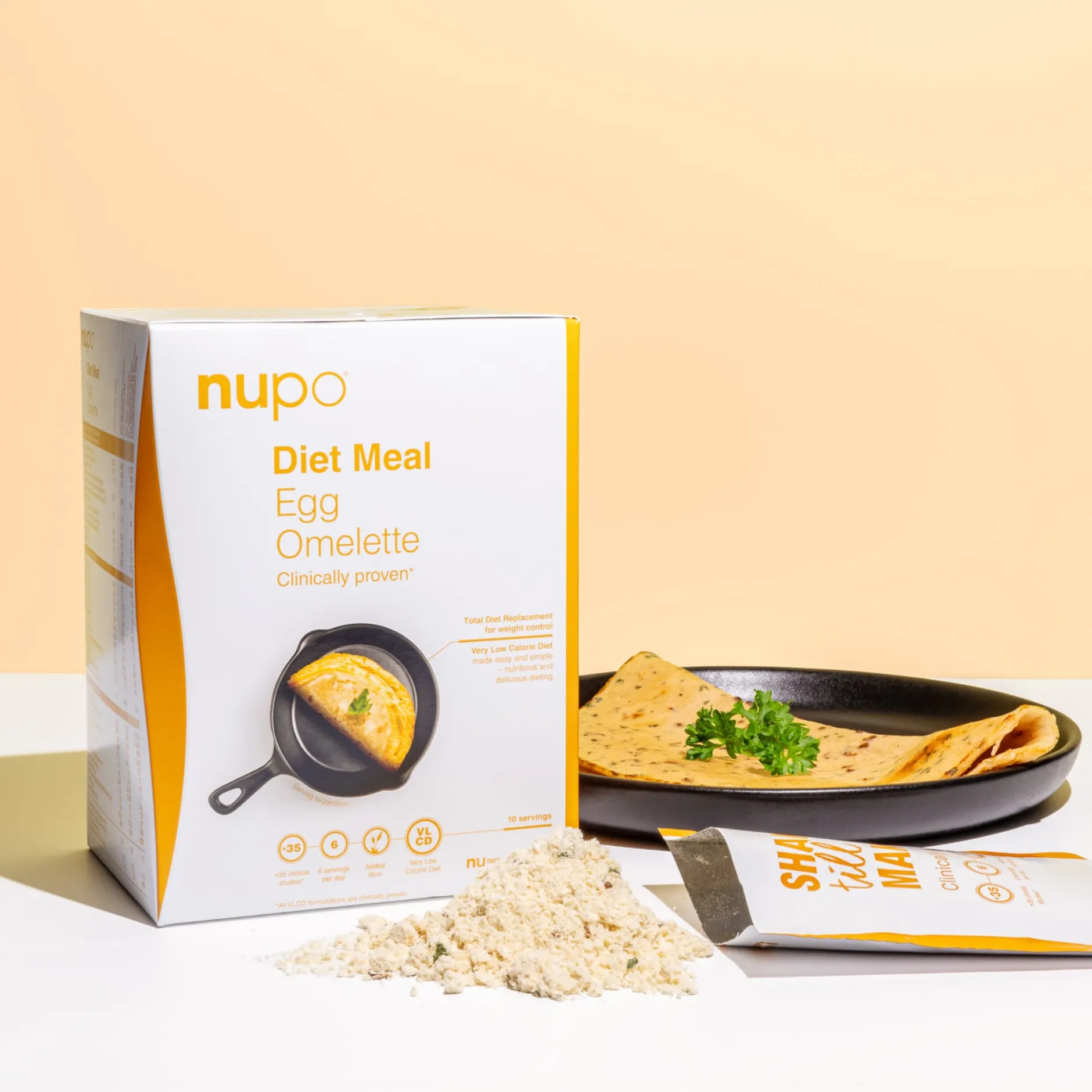 Nupo Diet Meal Äggomelett 10 portioner