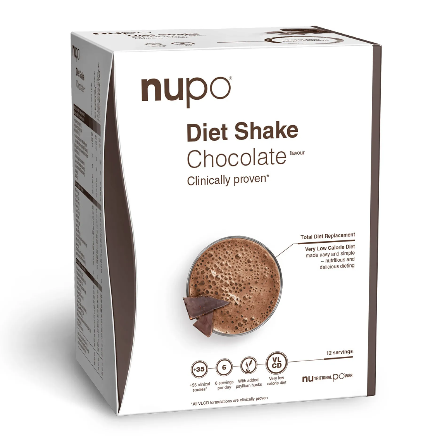 Nupo Diet Shake Chocolate 12 portioner