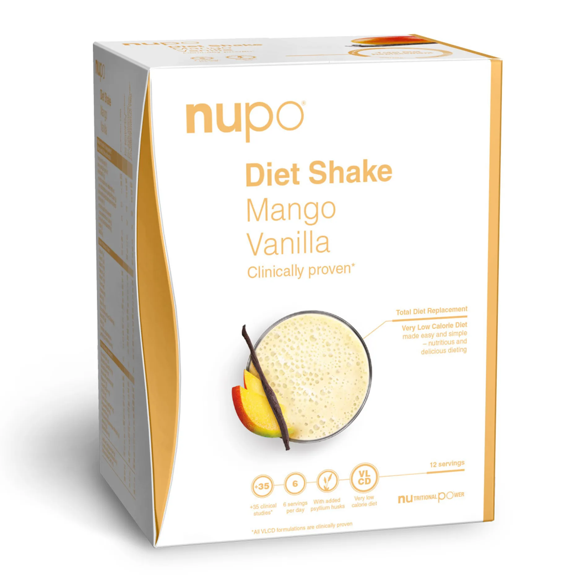 Nupo Diet Shake Mango Vanilla 12 portioner