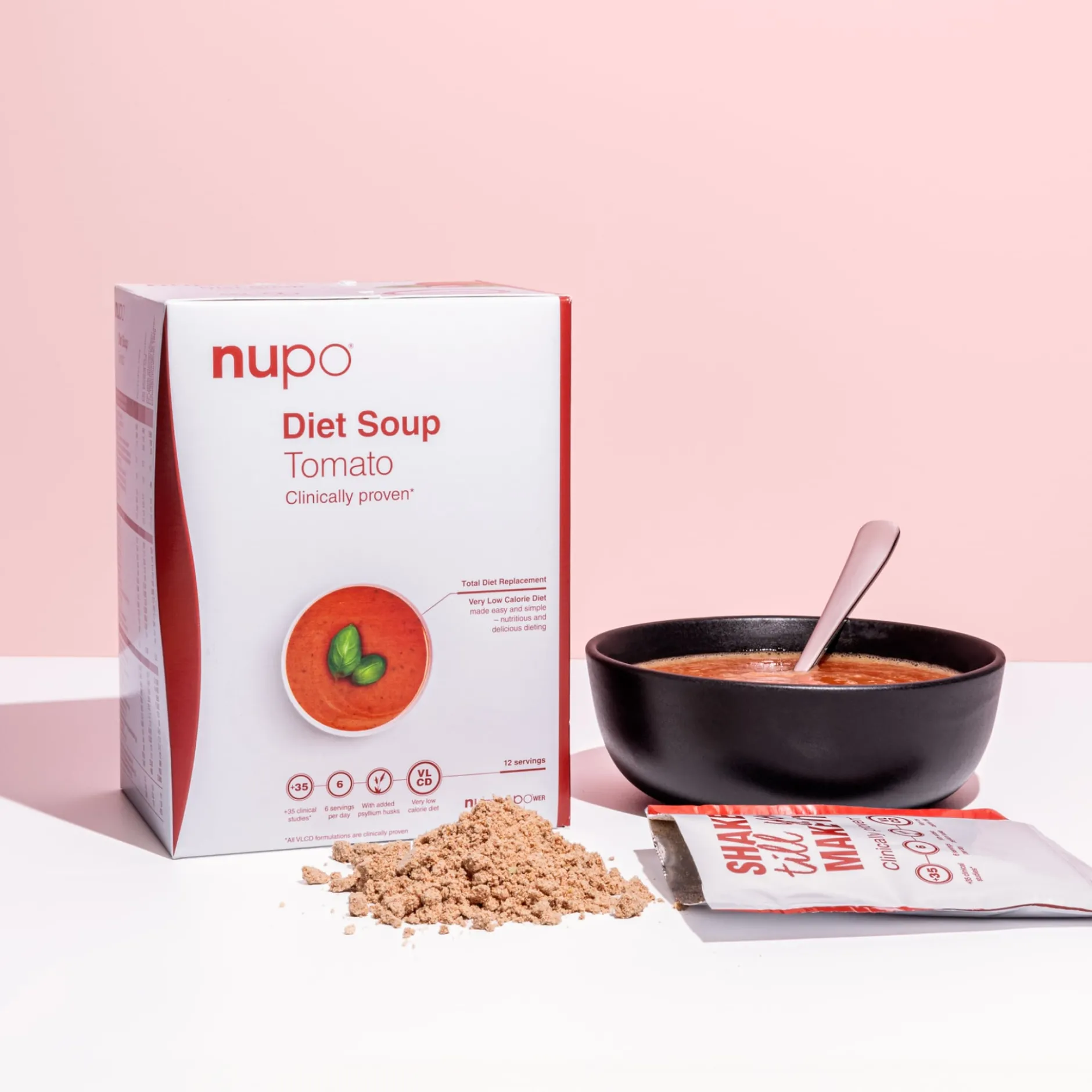 Nupo Diet Soup Tomat 12 portioner