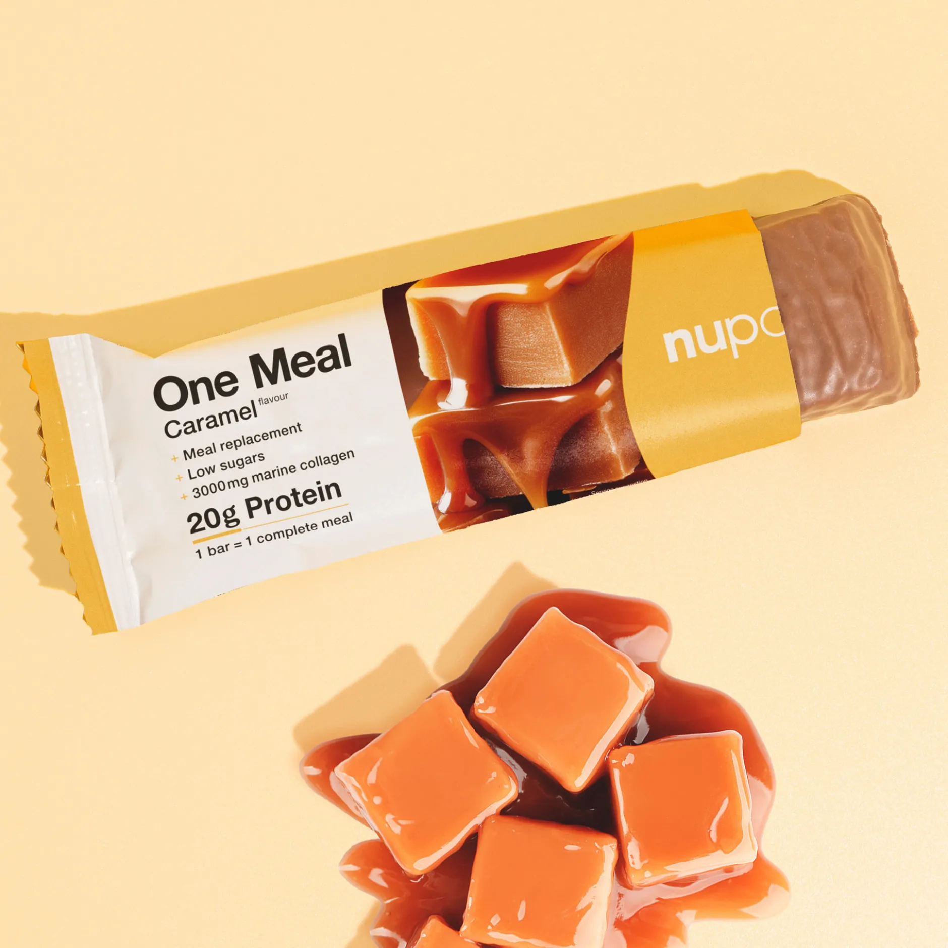 Nupo One Meal Bar Caramel 60g