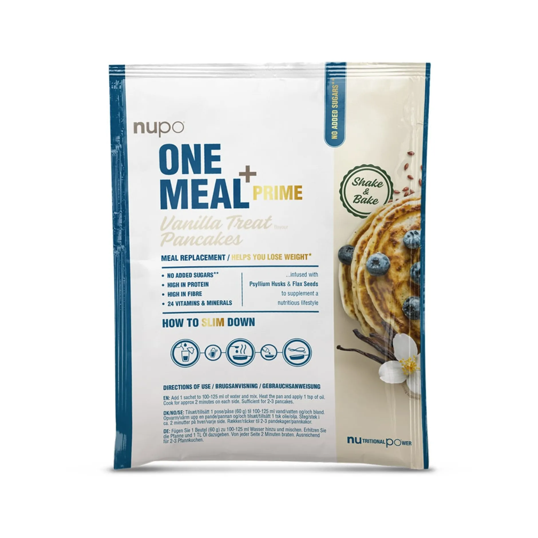 Nupo One Meal +Prime Pancake