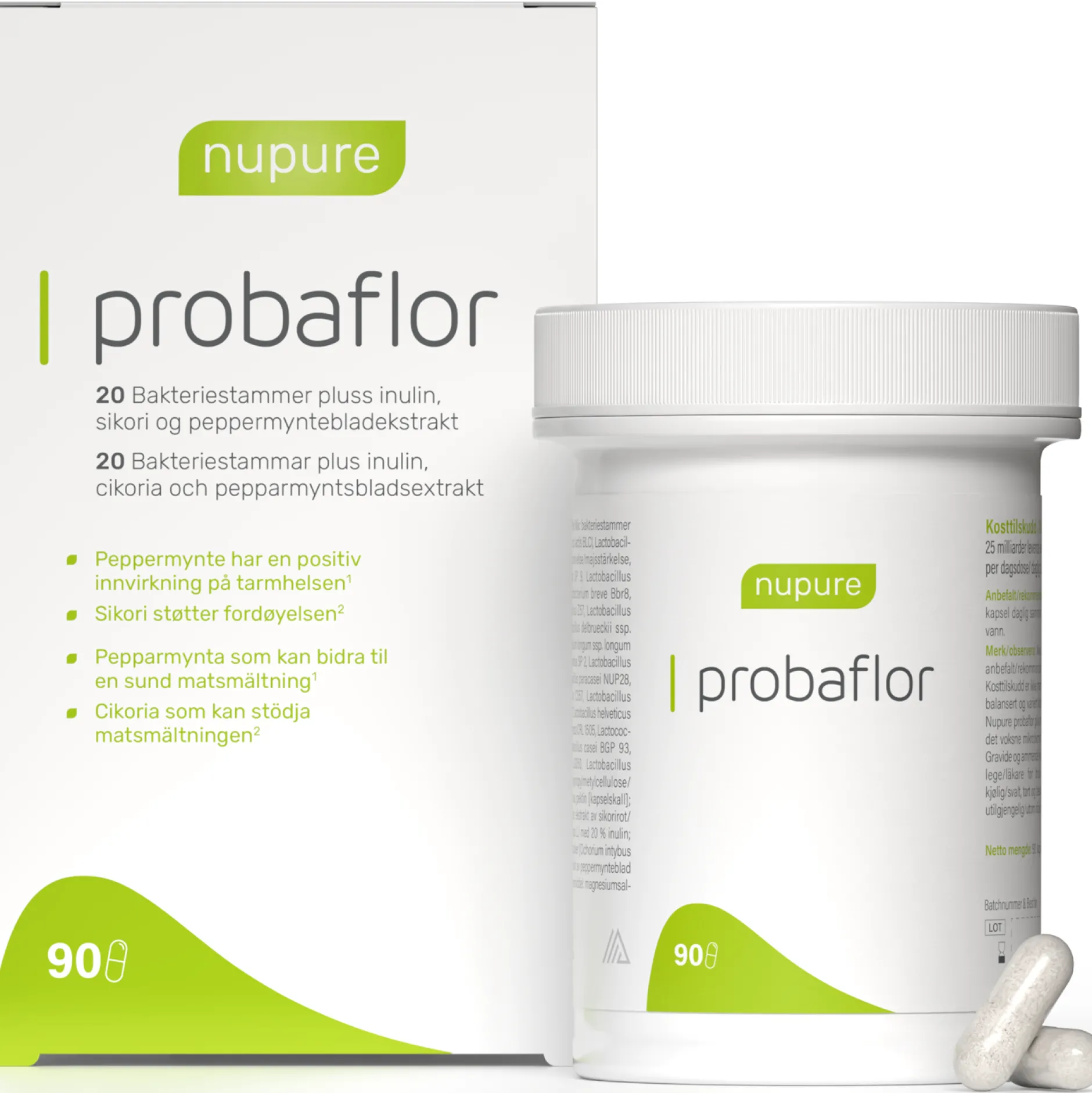 nupure probaflor 90 kapslar