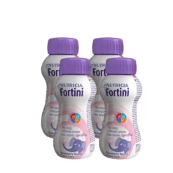 Nutricia Fortini Jordgubb Näringsdryck för barn 4 x 200 ml